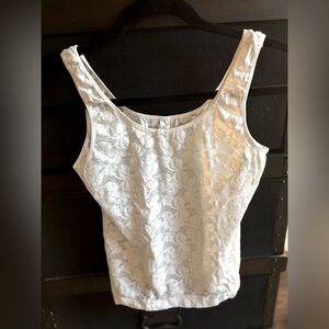Christian Dior Sheer Lace Camisole - petite medium